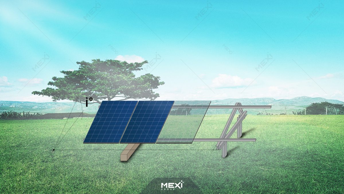 suport reglabil pentru panouri solare la sol